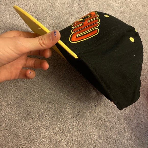 POKÉMON BLACK and YELLOW and RED OSFM SnapBack hat - Picture 3 of 11